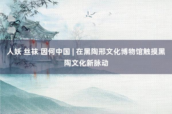 人妖 丝袜 因何中国 | 在黑陶邢文化博物馆触摸黑陶文化新脉动