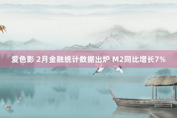 爱色影 2月金融统计数据出炉 M2同比增长7%